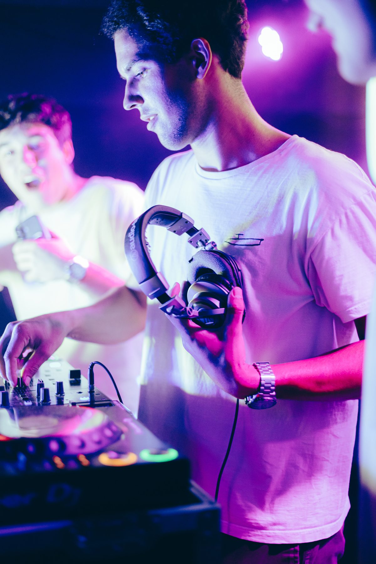 Jake Veeneman DJing